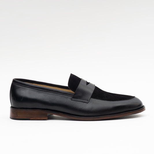 Mocassin-college-cuir-noir-homme-kingdomix-chaussures-maroc
