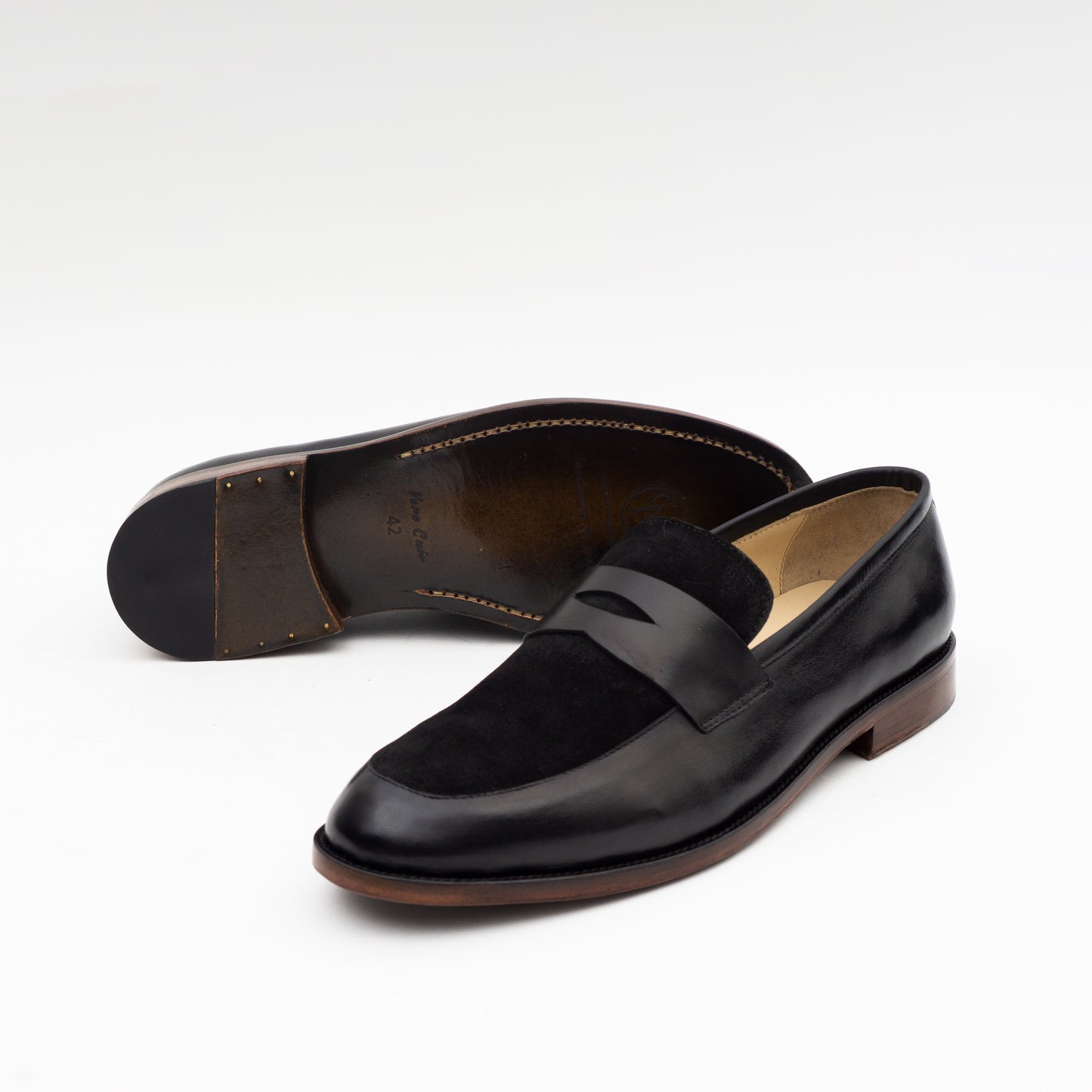 Mocassin-college-cuir-noir-homme-kingdomix-chaussures-maroc-2