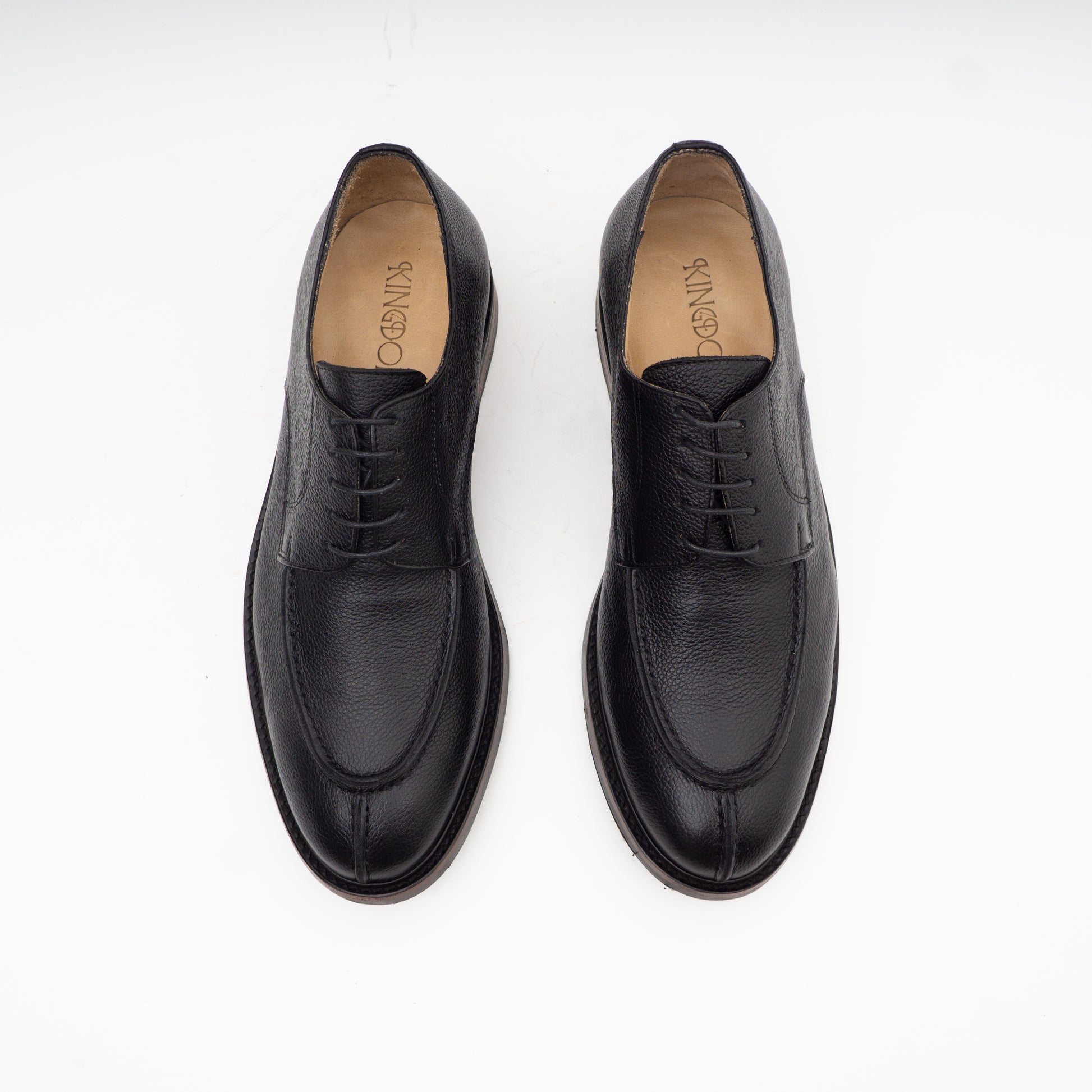derby-chaussure-cuir-Noir-homme-Kingdomix-maroc